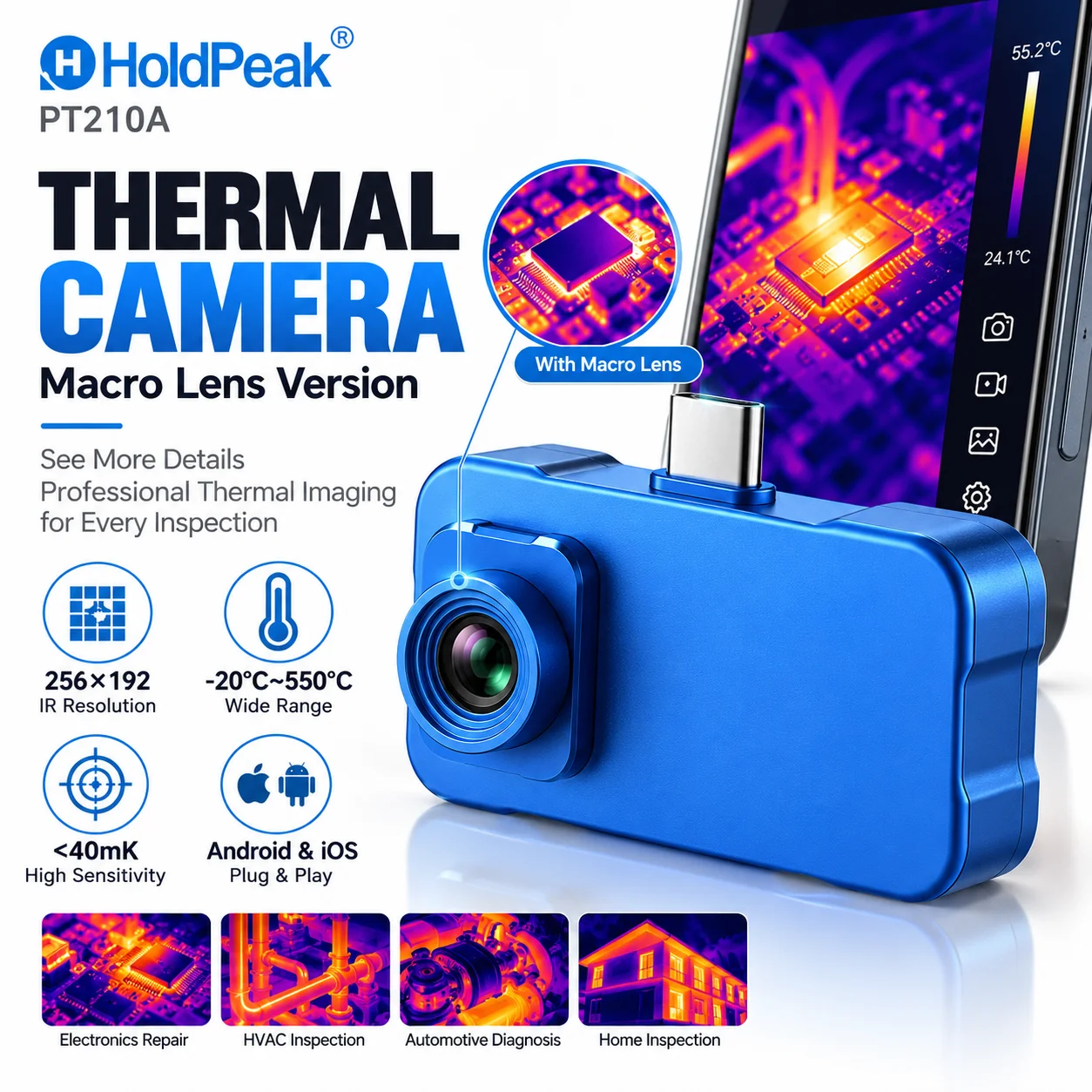 Electronics Repair Images - 안드로이드 및 iOS 휴대폰용 256x192 해상도의