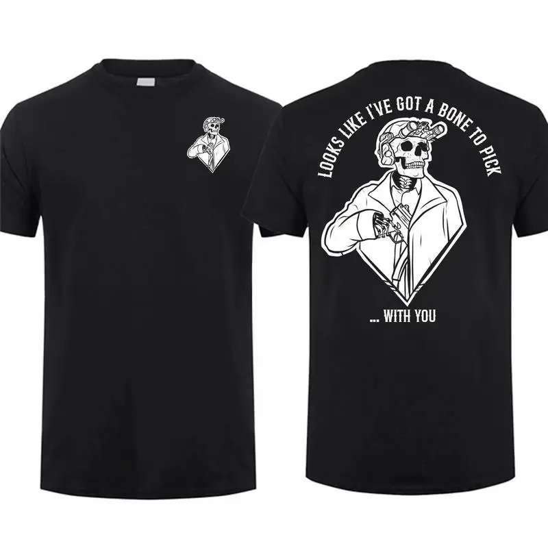 

I've Got A Bone To Pick T-shirt, Funny Skeleton Graphic Tee, Men Women Humor, Skeleton Cowboy Gothic Apparel, All Season Gift