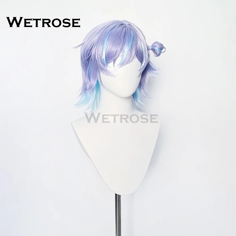 [Wetrose] متوفر في المخزون Hoshirube Sho شعر مستعار كوسبلاي Vtuber عيد الهالوين