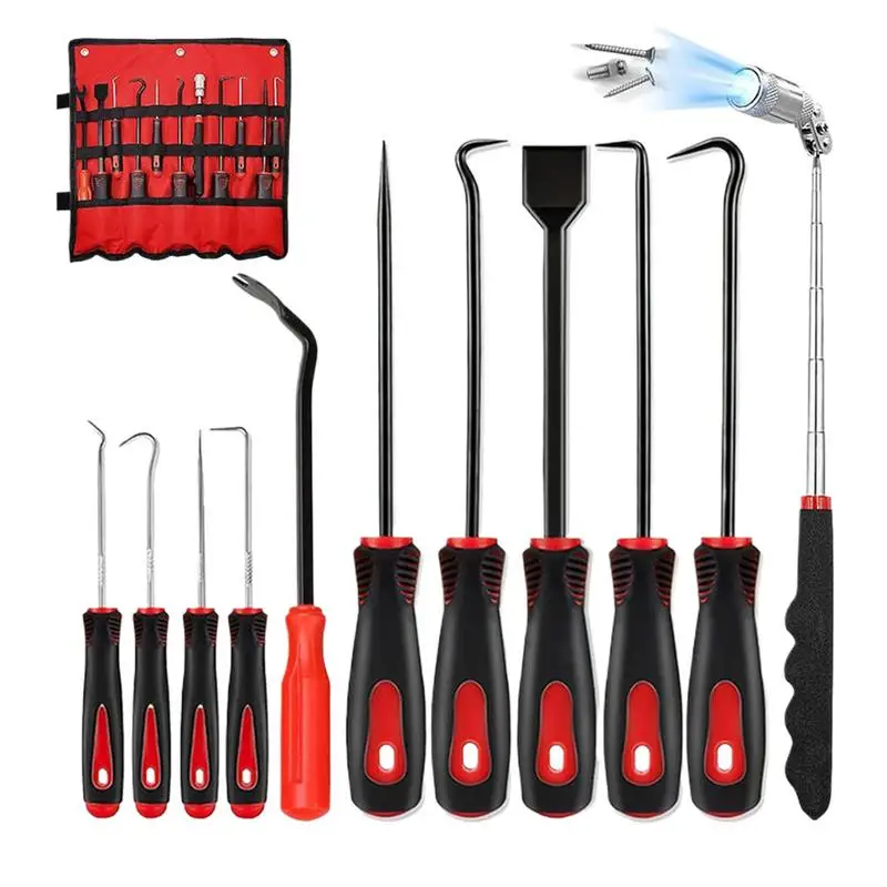 

Hook And Pick Tool Set Multipurpose Car Maintenance Tool 11PCS Auto Repair Tool Set Hook And Pick Set For Repairing Car