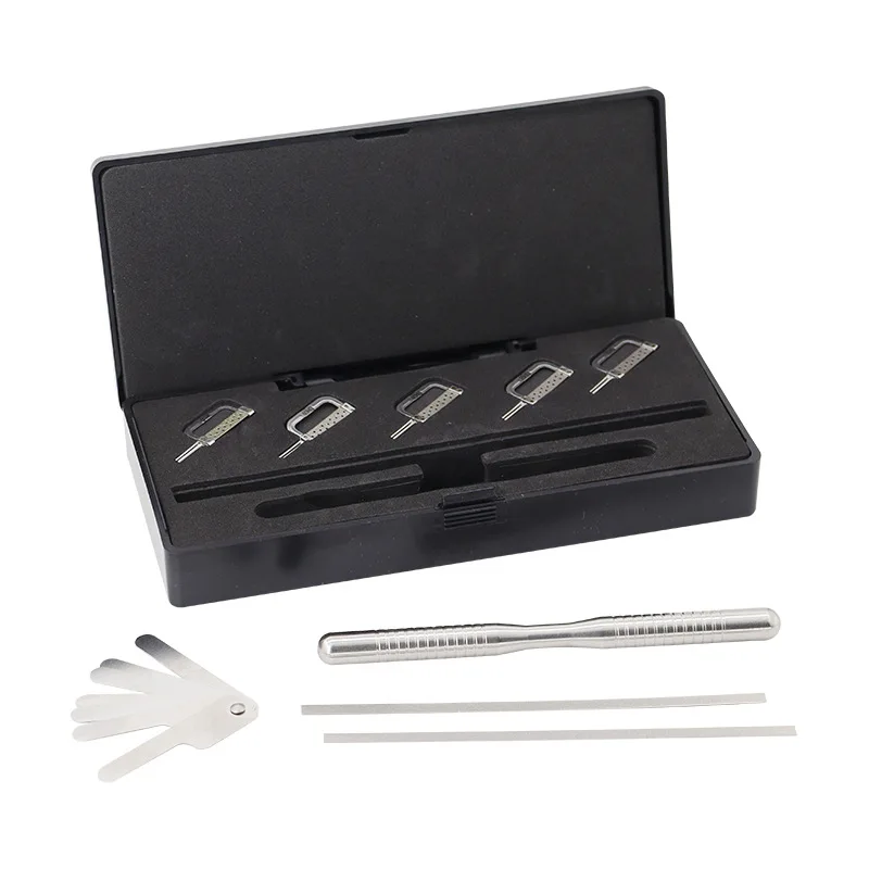 Dental Orthodontic Interproximal Enamel Reduction IPR Kits Automatic Strip Double Sided + Handle