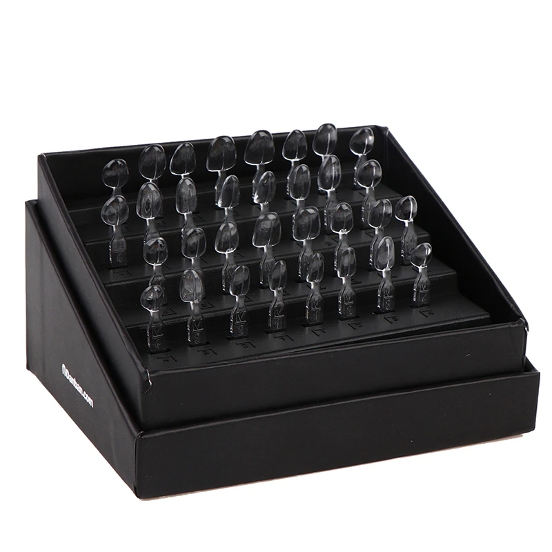 32 stks/set Tandheelkundige Fineer Mold Kit Composiet Hars Schimmel Lichtuithardende Autoclaaf Anterieure Tanden Schimmel Whitening Reparatie Tools