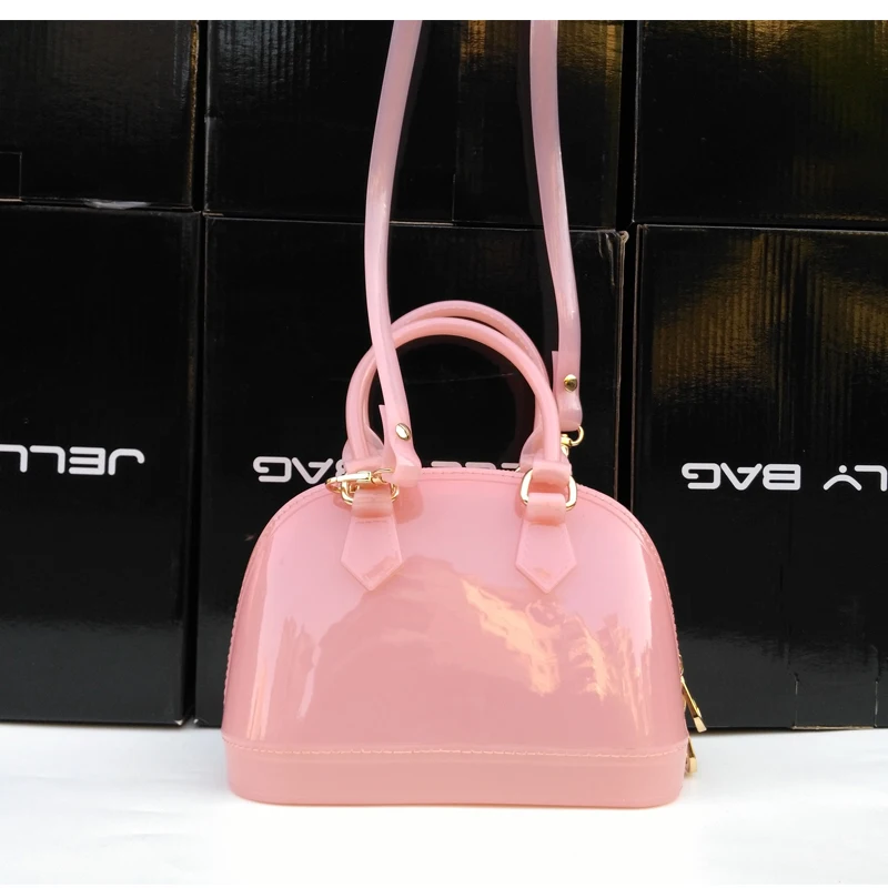 New Candy Jelly Bag Small Women Handbag New Fashion Mini Princess Shell Bag Simple Shoulder Bag Crossbody Bag BG011