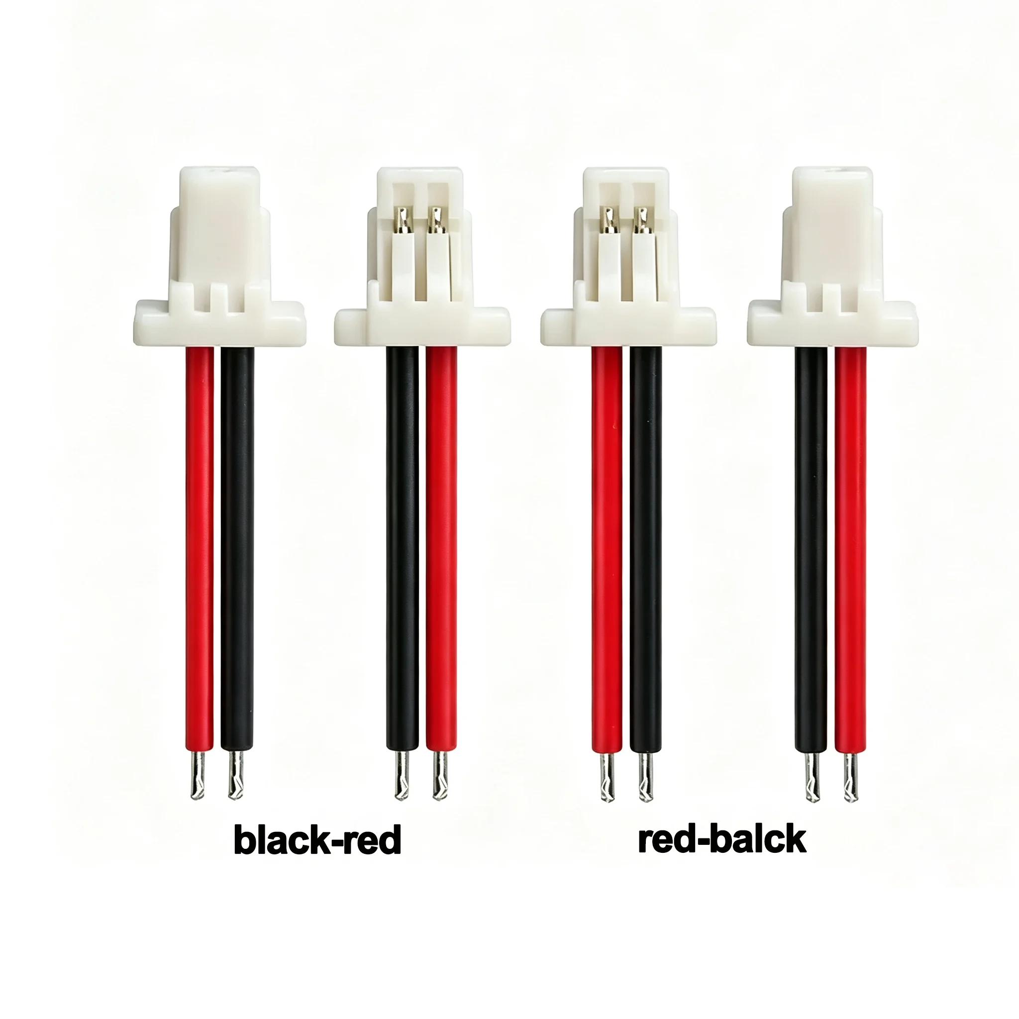 100PCS SH1.0mm-2P Terminal Wire, 1.0mm Pitch, 1571, #28 Single-Ended Colored Electronic Connector Wire