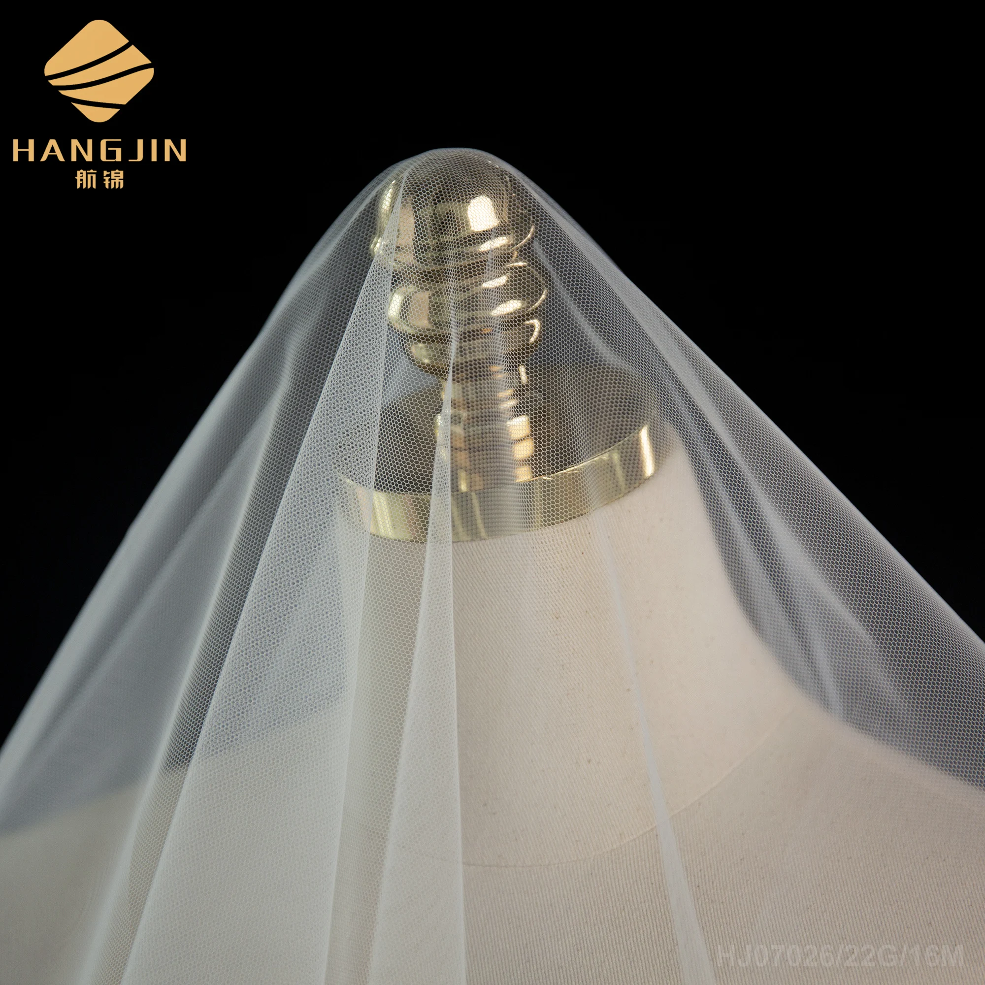 

Bestex High Quality 100% Polyester Wholesale Tulle Fabric Bridal Mesh Net Tricot for Veils Wedding Dress Decoration