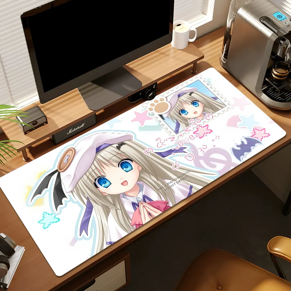 Game K-Kud Wafter-S Mouse Pad Desk Mat Large Non-slip Anti-fray Keyboard Ergonomic Office Rubber PC Home Custom