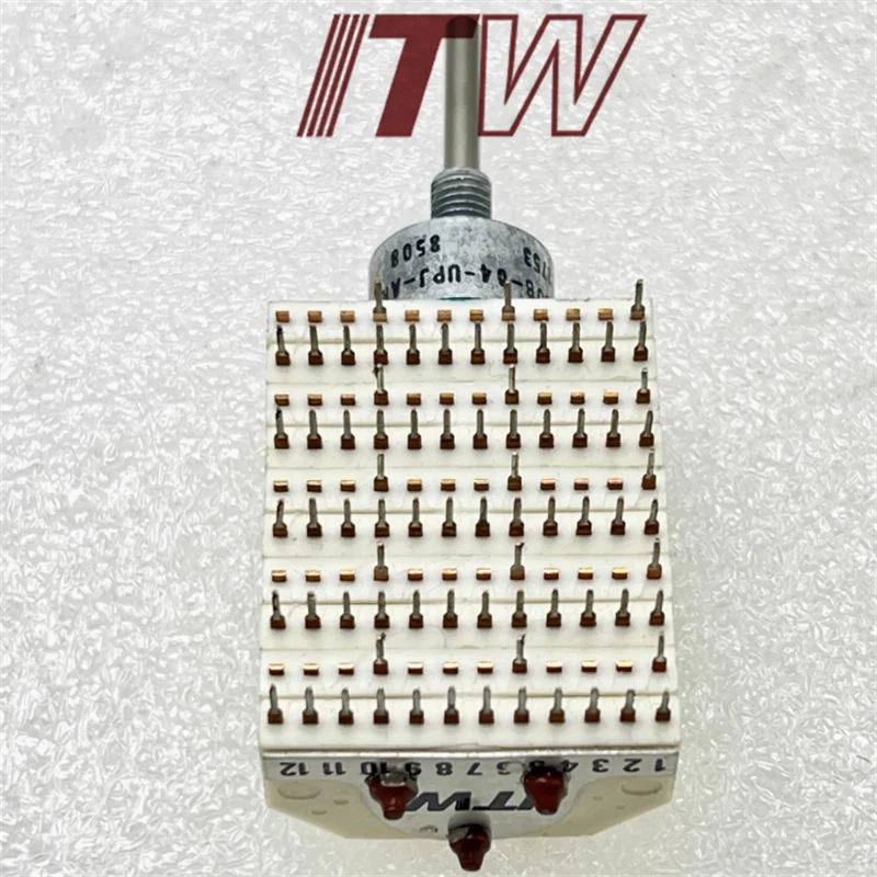 1 PCS ITW US imported rotary band switch, 3 poles, 12 gears, 5th layer, 0503-MC-30B-04-UPJ-AR160
