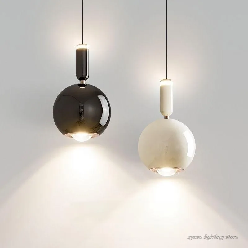 Modern Luxury Fashion Aluminum Acrylic LED Decor Home Pendant Lamp Corridor Bedroom Foyer Lighting Fixtures Dropshipping