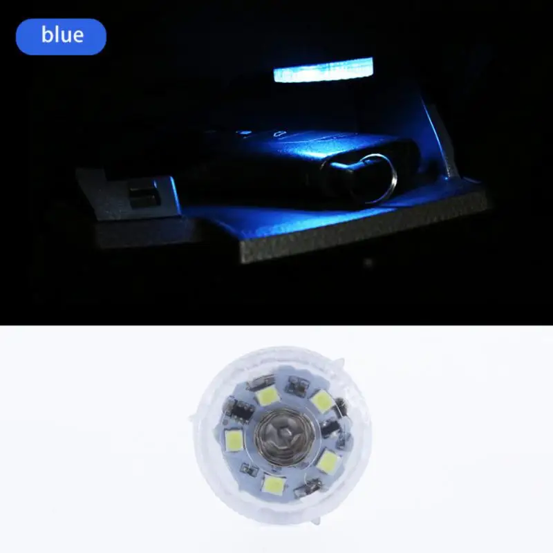 Universal Car Mini Led Touch Switch Light Auto Portable Night Lamp Car Reading Interior Light Roof Bulbs Included Battery