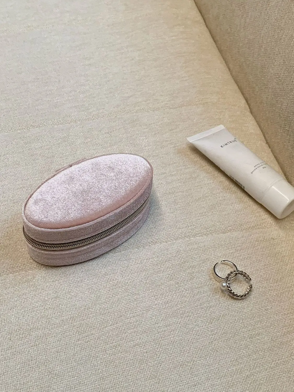 Tragbare Schmuckaufbewahrung, sichere, luxuriöse Schmuckschatulle, Ringaufbewahrungsbox, elegante Ring-Präsentationsbox für Jubiläums- und Hochzeitsschmuck – Detail 7