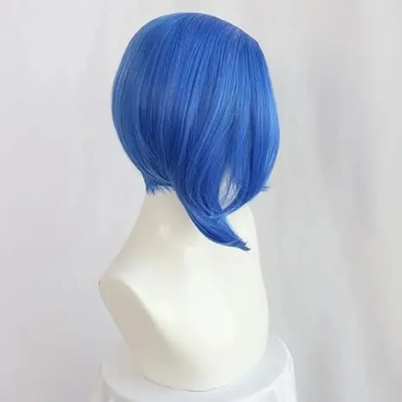 

ss23Halloween Inside Out Wig Ролевые игры Sadness синие волосы Парики