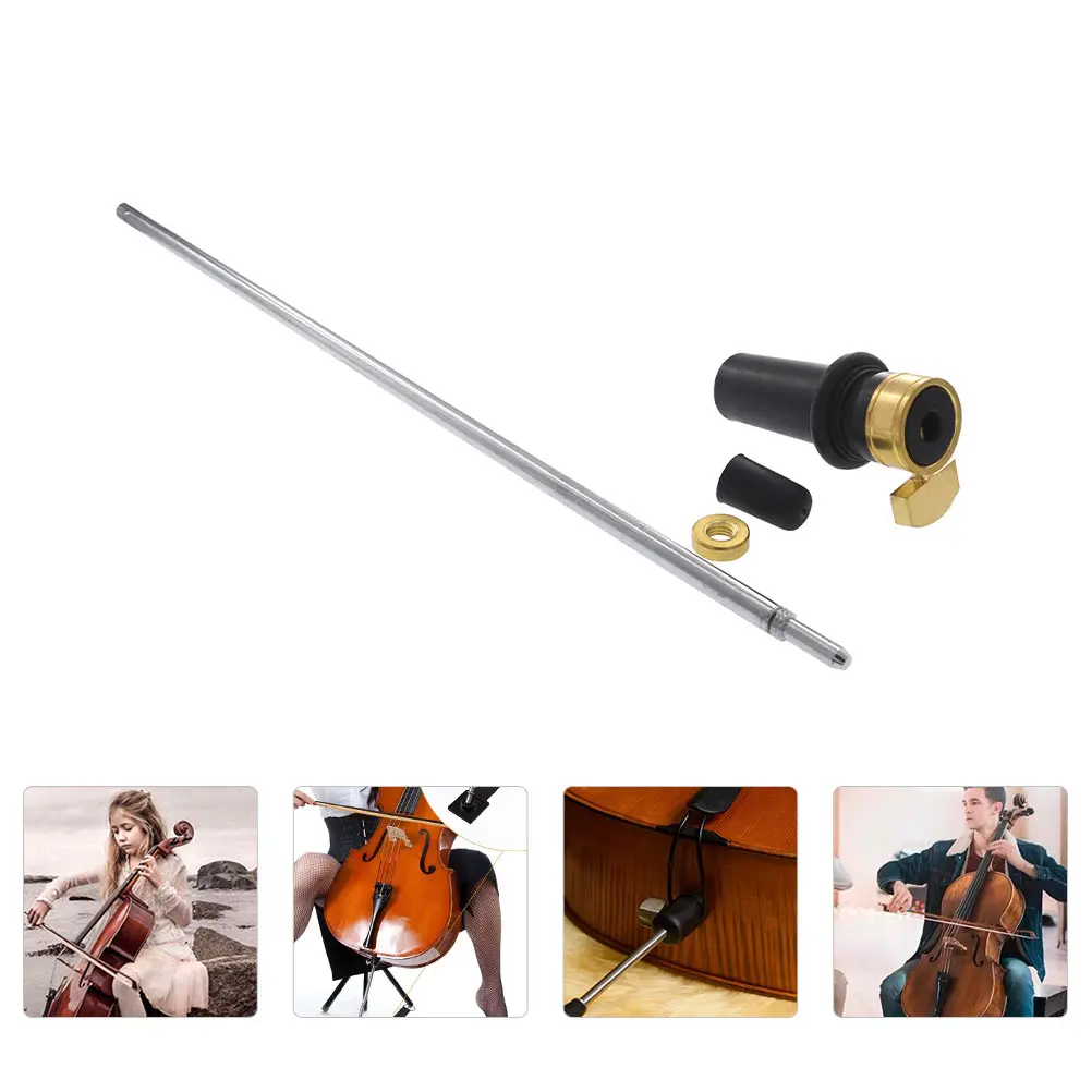 

Cello Support Rod Tail Post Musical Instrument Accessory Bass Gold Plated Stainless Steel