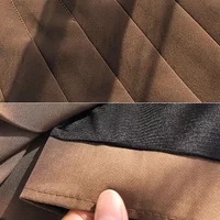 Spring Summer Lady Solid Color Slim Fit Mini Skirts Female Comfortable Elastic Zipper Skirts Girls High Waisted JK A-line Skirts 6