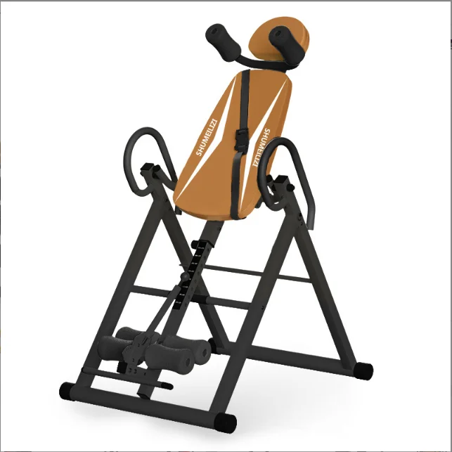 طاولة انعكاس جديدة شديدة التحمل مع مسند رأس قابل للتعديل وآلة نقالة الظهر للحزام الواقي لعلاج تخفيف آلام الظهر