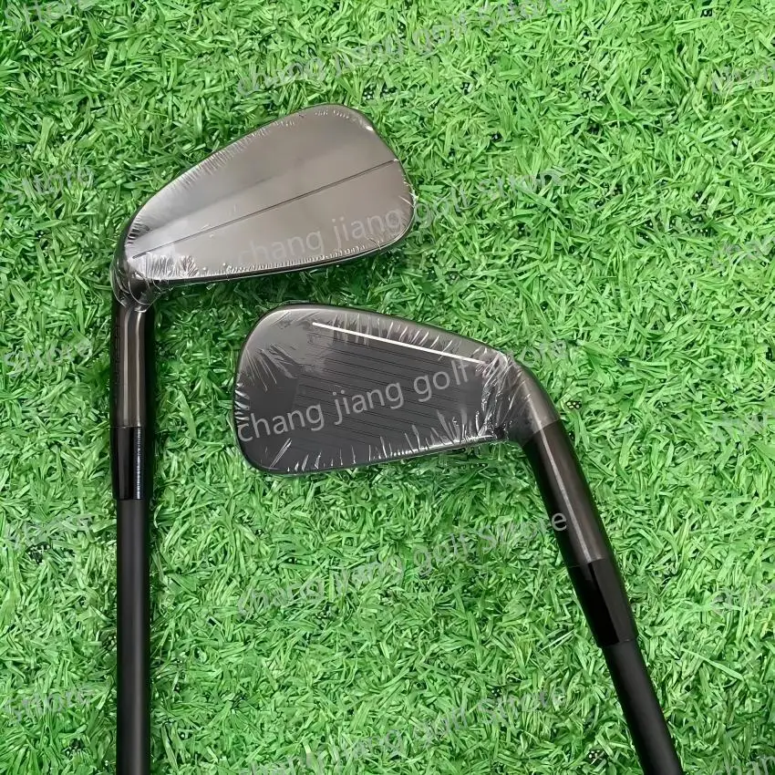 24 New Men's Golf Clubs Left hand black  p790 Golf Irons fifth generation 7pcs 4-9P R/S/SR Flex Steel/Graphite Shaft - Image 4