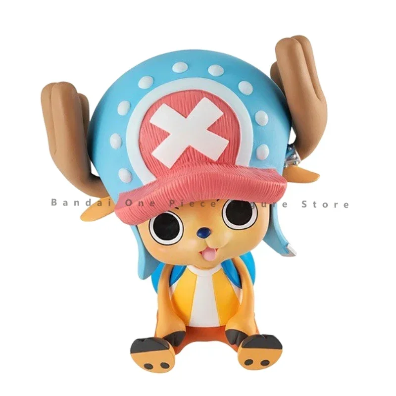 En Stock Original Mega House Bandai Look up Chopper figura de acción juguete de animación regalo modelo coleccionista Anime genuino