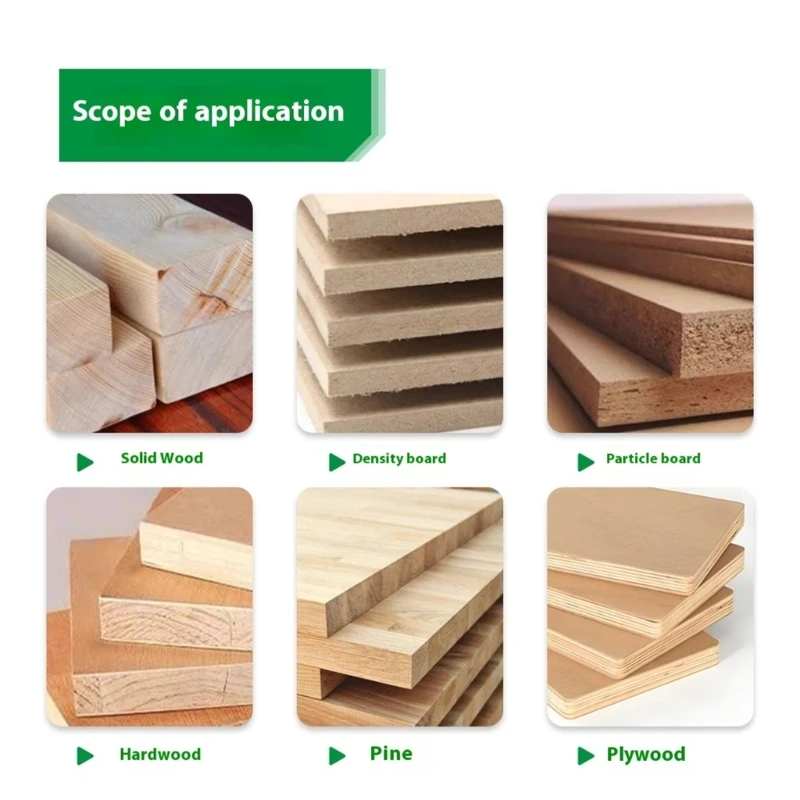 Holzfräser-Bit, 12,7 mm Schaft, C-Typ-Design für glatte Oberflächen