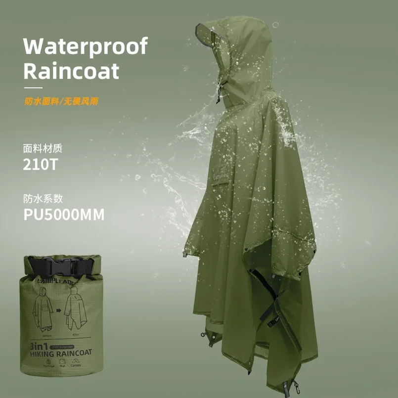 Upgraded Waterproof Rain Suit, Hooded Jacket & Pants for Heavy Duty Hiking Camping Motorcycle Fishing (Breathable)