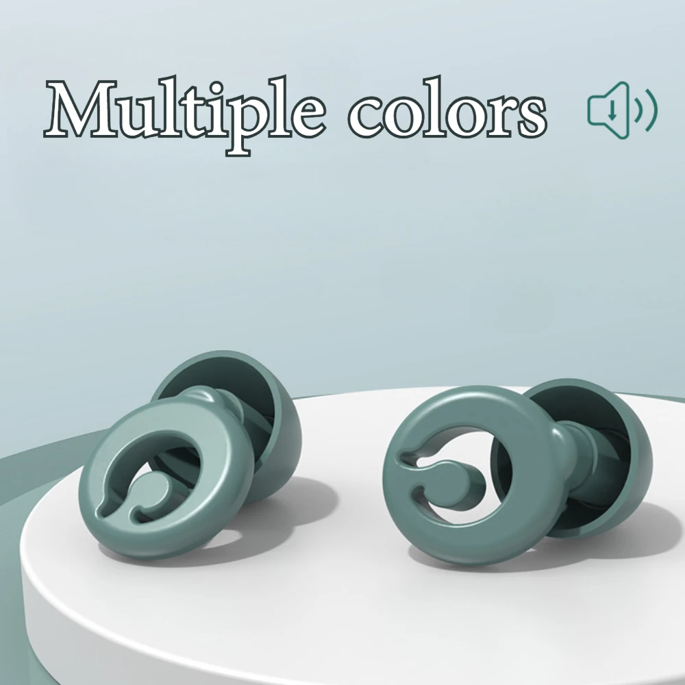 Motorcycle Earplugs Noise Reduction Silicone Ear Plug Noise Cancelling Earplug for Concerts Hearing Protection Diving Ear Plugs