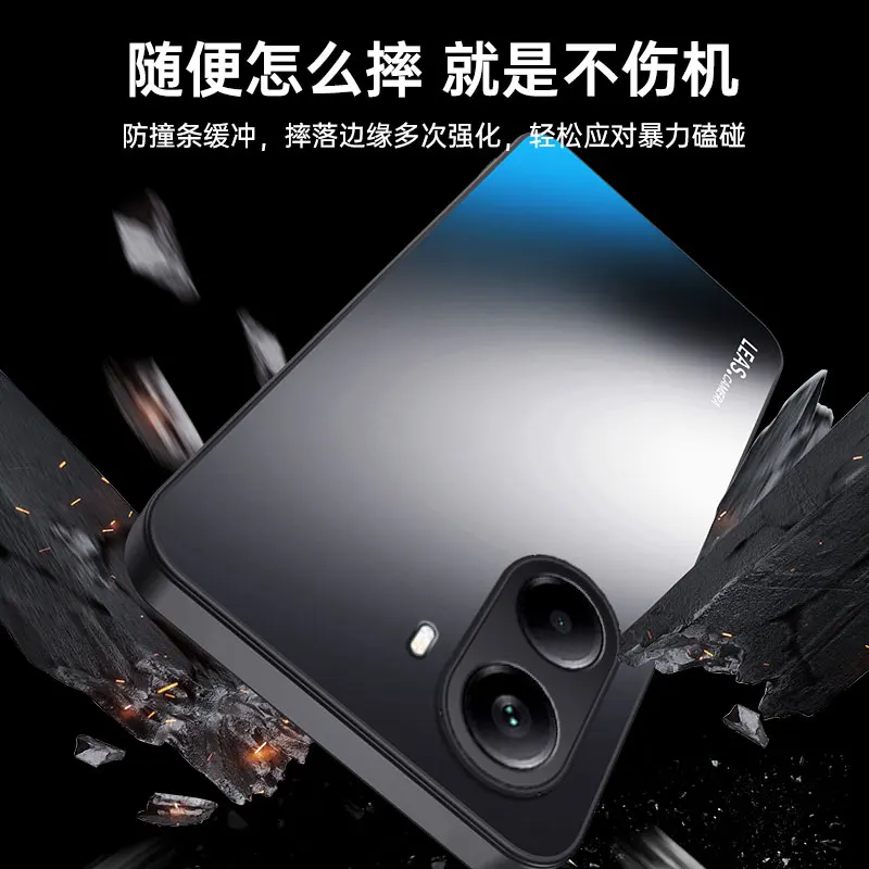 Matte Case For Redmi Turbo4 Luxury Skin-feeling AG Lens Protection Phone Back Cover For POCO X7Pro Shockproof Bumper