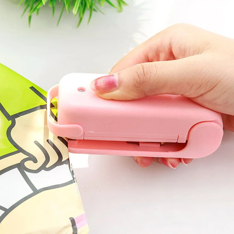 Mini sellador al vacío de bolsas de plástico para el hogar, máquina de envasado al vacío de alimentos, DISPOSITIVO DE SELLADO al vacío, accesorios de cocina