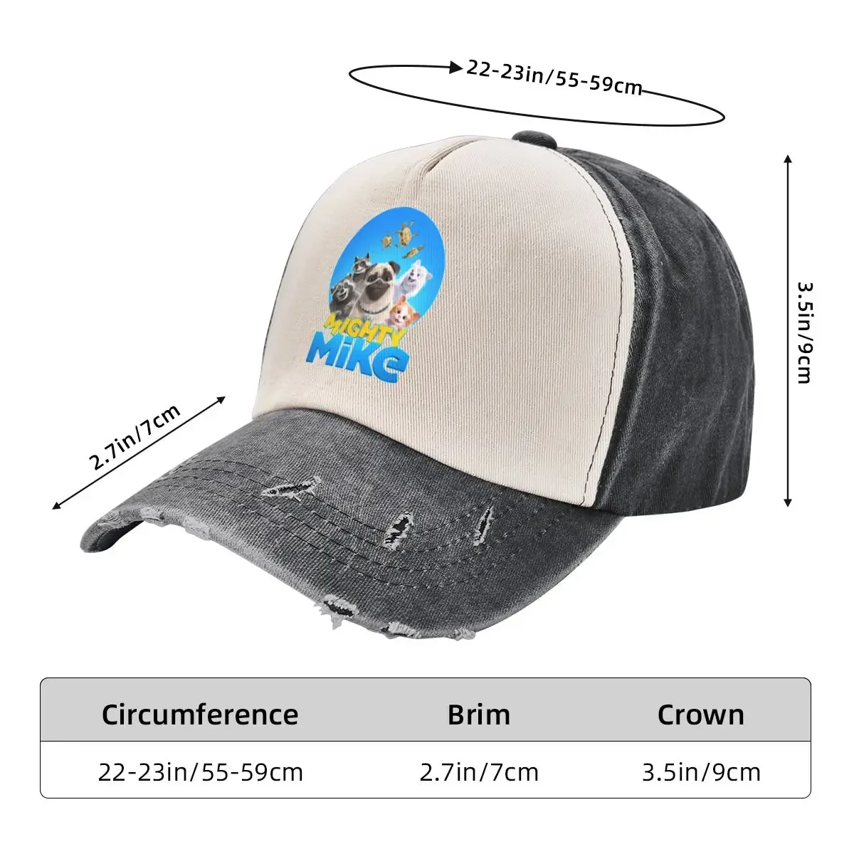 Lover Gift Mighty Mike Gifts For Movie Fan Baseball Cap hiking hat Hip Hop Hat Beach Golf Caps For Men Women's