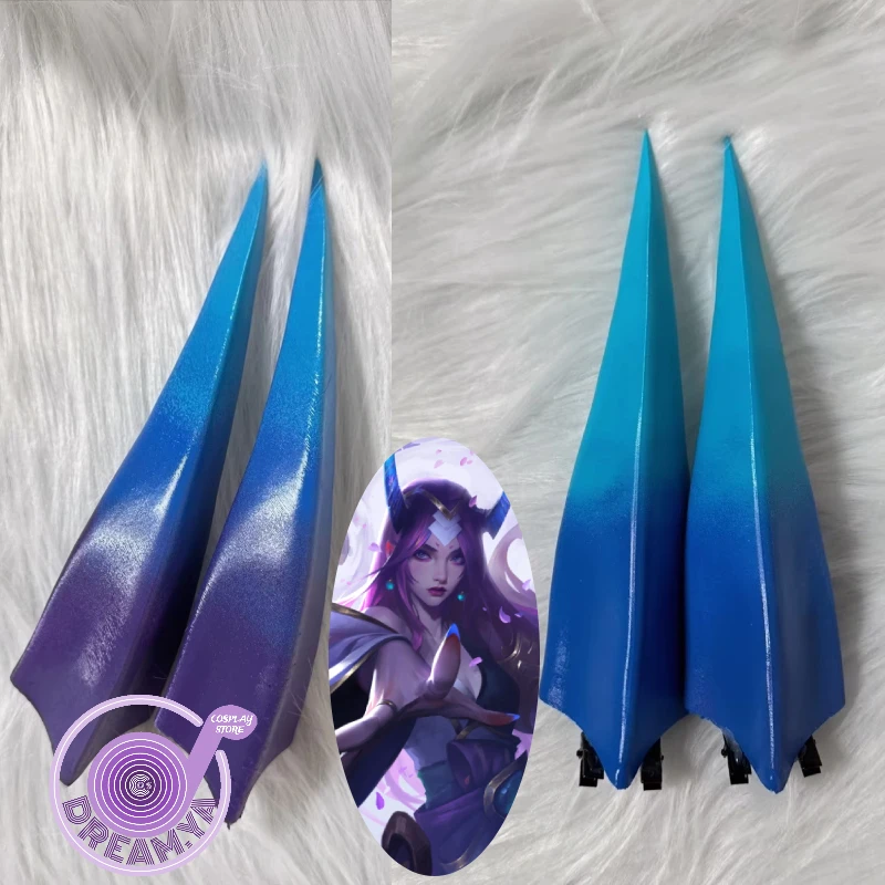 Irelia Horns Sprit Blossom Cosplay Prop Headwear Arms Head Accessories Role Play Accessory Halloween Party Carnival
