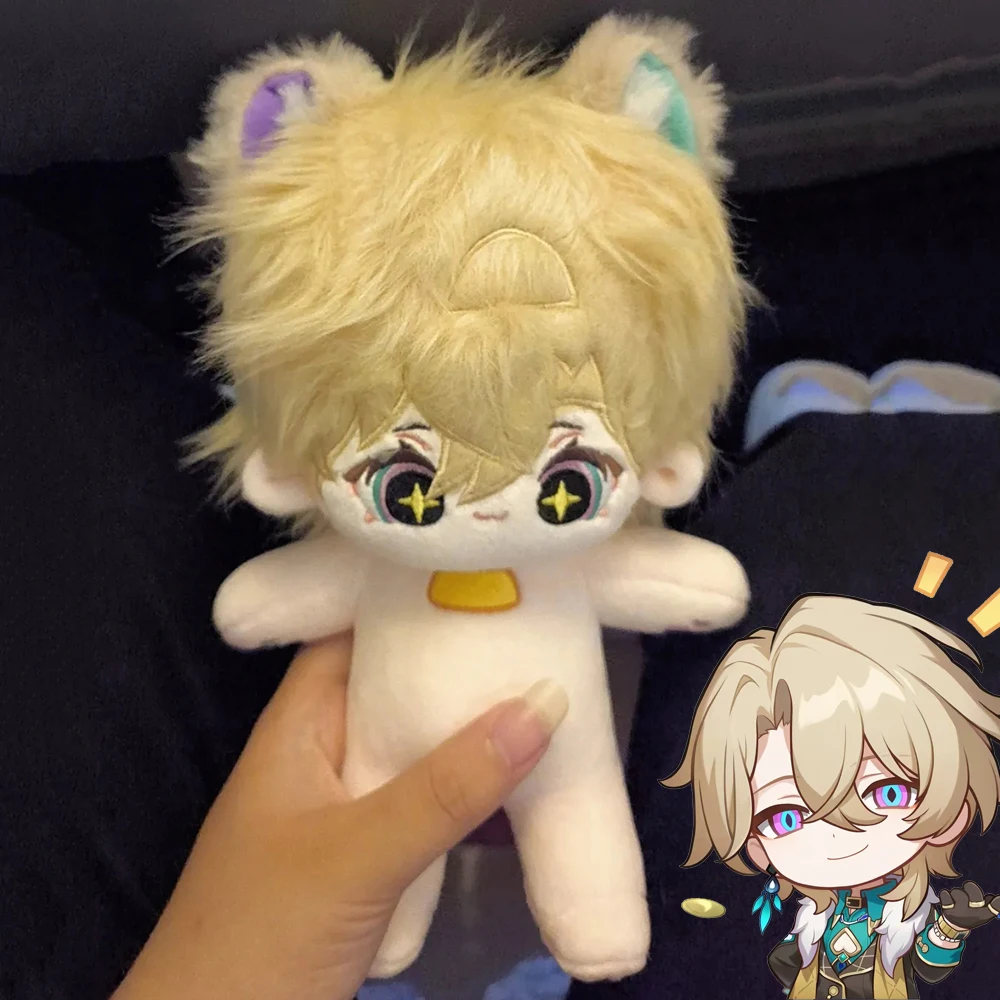 

Game Honkai Star Rail Aventurine Cosplay Doll Kawaii Plush Stuffed Cotton Doll Christmas Room Decoration