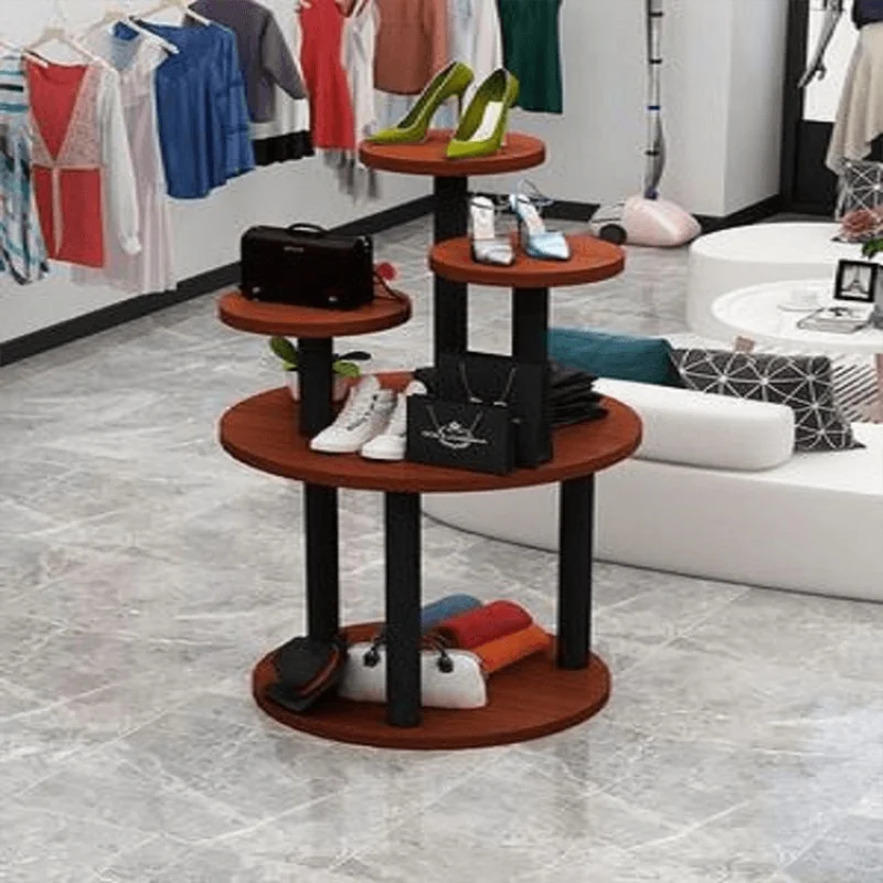 Custom, Best Verkopende Kledingwinkel Meubelrek Midden Eiland Doek Display Rack