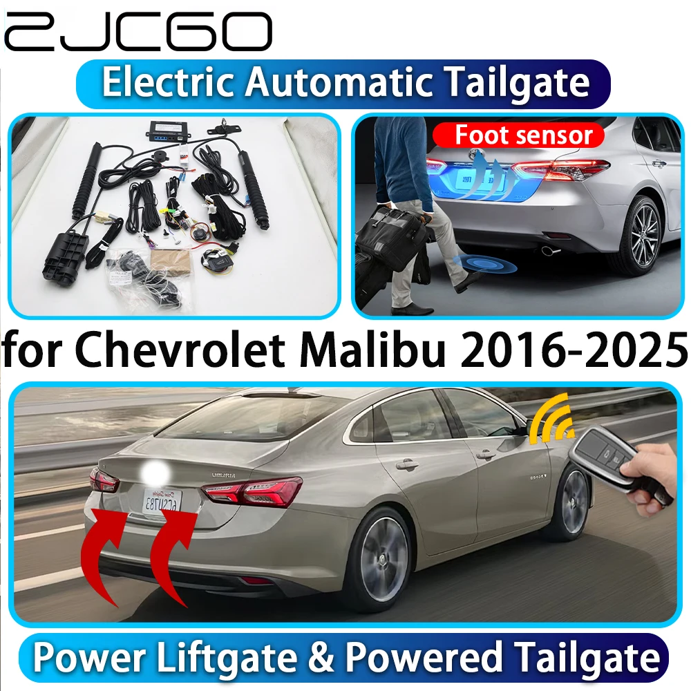 

ZJCGO for Chevrolet Malibu 2016-2025 OEM Automatic Power Liftgate Powered Tailgate Intelligent System Car Trunk Control Lift Kit