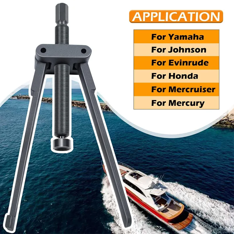 

Boat Lower Bearing Carrier Puller Fits for Yamaha Johnston Evinrude Mercury Honda and Mercruiser