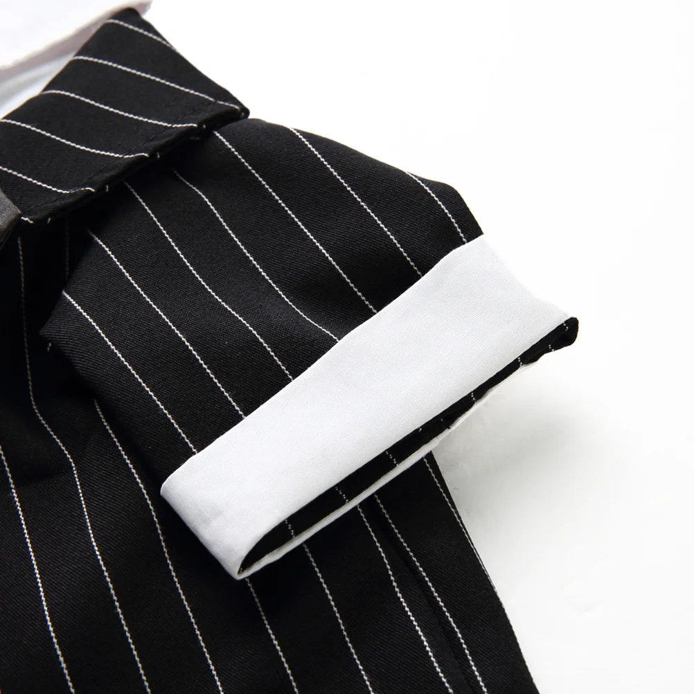 

Dog Formal Suit Vintage Style Pet Bow Tie Costume Lightweight Comfortable Puppy Clothing for Special Occasions Wedding Party