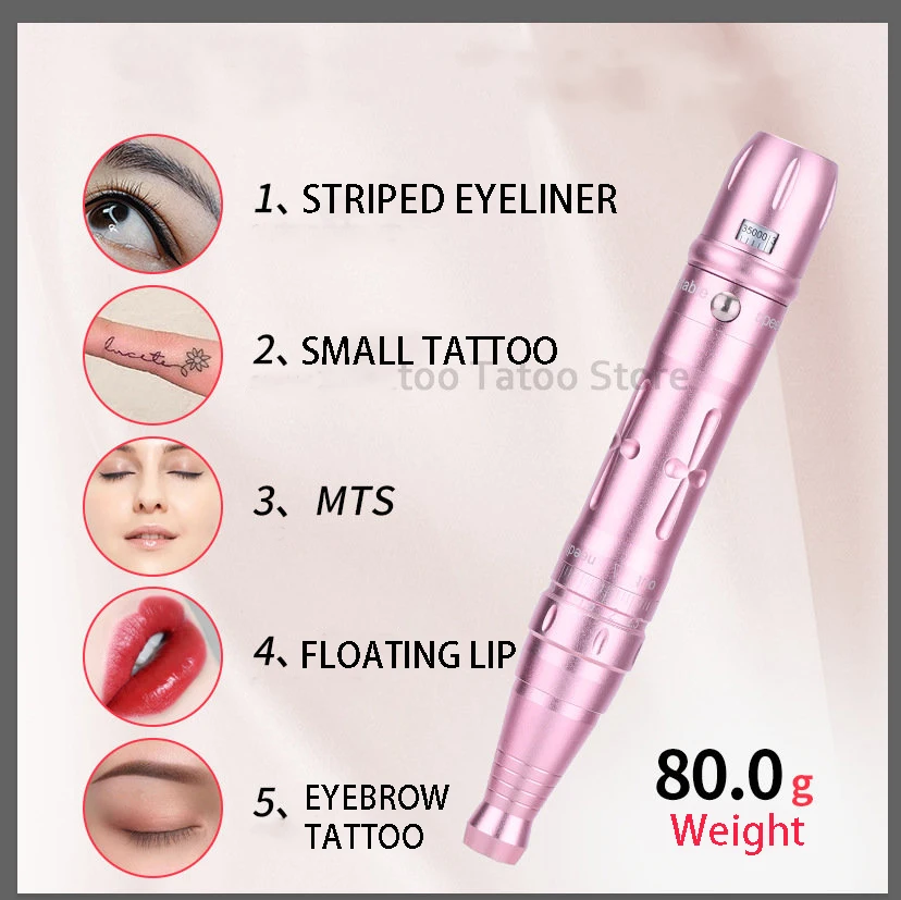 

Wireless Permanent Makeup PMU Machine Microblading Tattoo Pen Beauty Eyebrow Lip Eyeliner Tattoo Micropigmentation Equipment