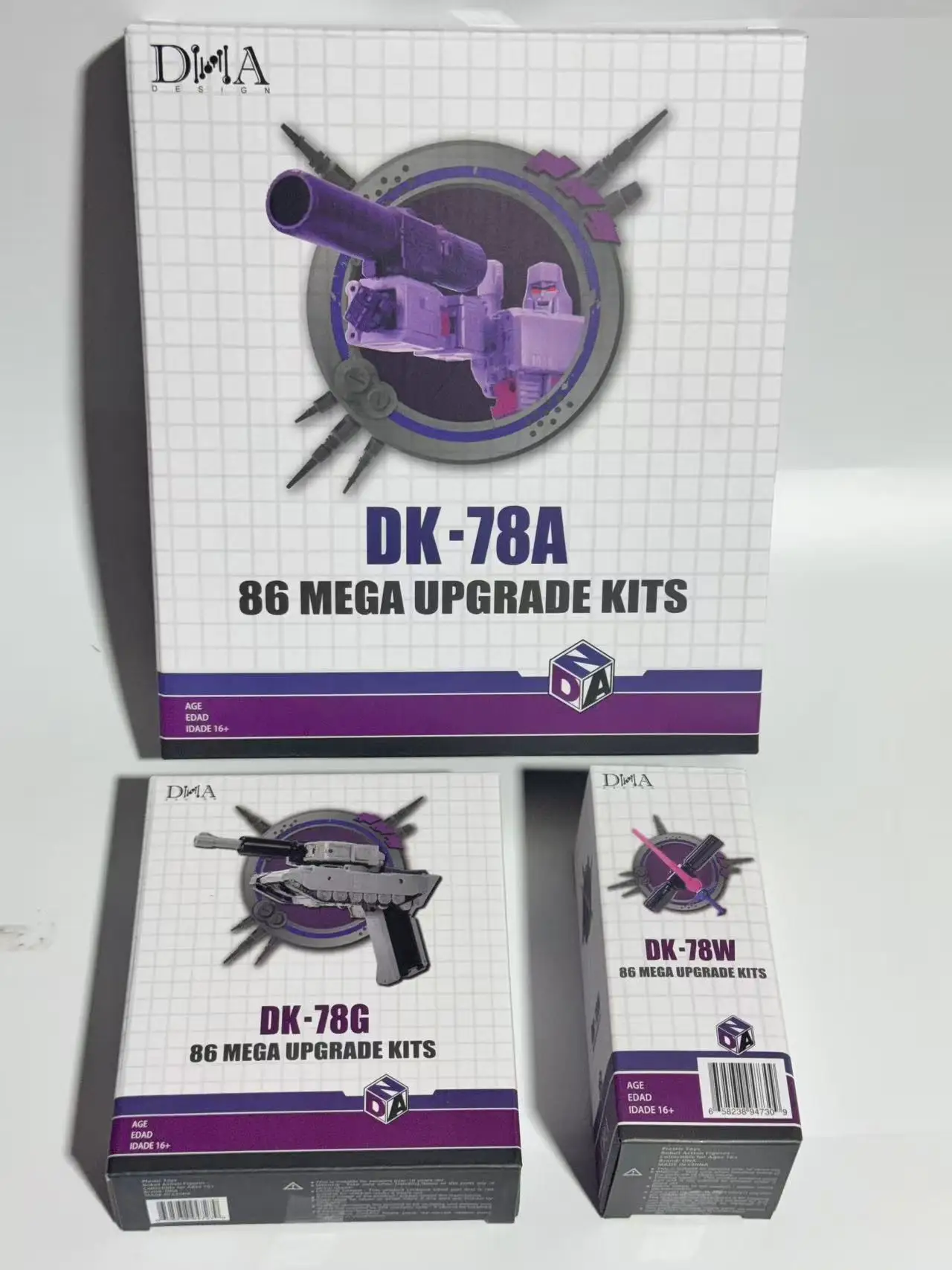 Kits de mise à niveau DNA DK78A DK78G DK78W pour la transformation du Megatank ss86 (PAS DE ROBOT)
