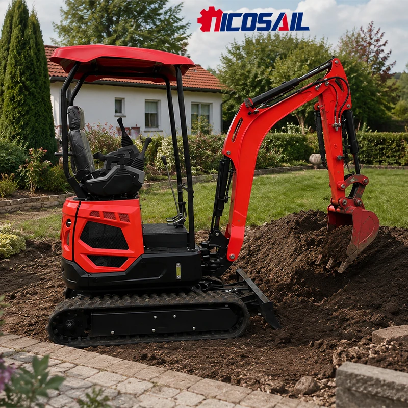 Custom 1.8Ton Fuel Saving Crawler Digger Euro5 CE For Long Time Narrow Space Continuous Operation