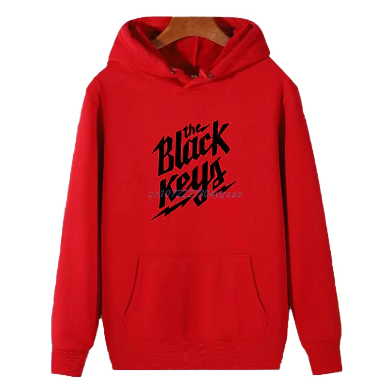 أزياء الشتاء أساسيات هوديي المفاتيح السوداء أزياء مقنعين البلوز البلوزات الجديدة بلوزات سميكة سترة رجل هوديي #2