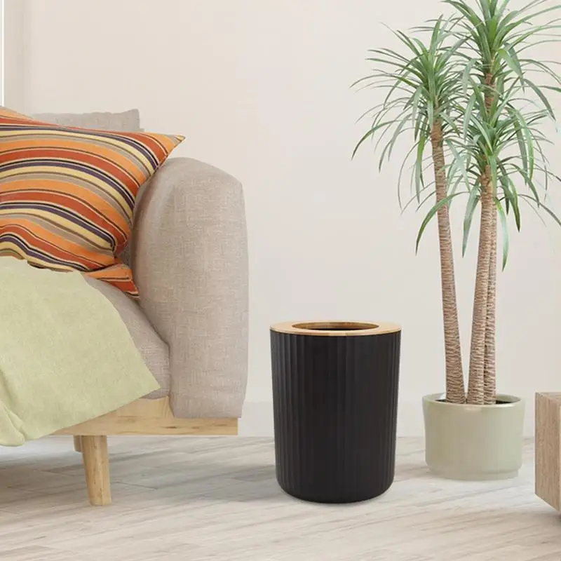 ชุดอุปกรณ์ห้องน้ำ7ชิ้นประกอบด้วย Bin แปรงห้องน้ำถังขยะเครื่องจ่ายสบู่เหลวแปรงสีฟันถ้วยจานสบู่ผู้ถือ Q-Tip ผู้ถือ