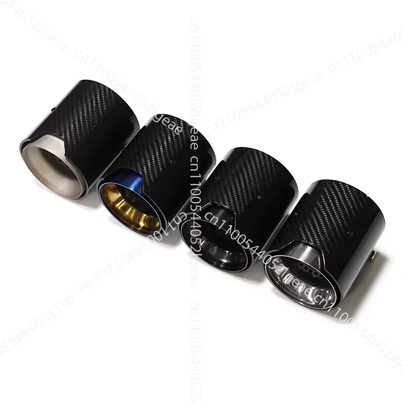 

4pcs For BM-W M Series F80 F82 F87 m2 m3 m4 mp Performance Carbon Fiber Car Exhaust Tip Muffler Tip Carbon Exhaust Tips