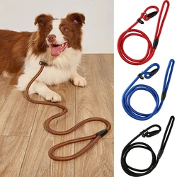 Nylon Dog Training Leash P Chain Pet Outdoor Walking Supplies for Small Medium Dogs Border Collie Golden Retriever Puppy