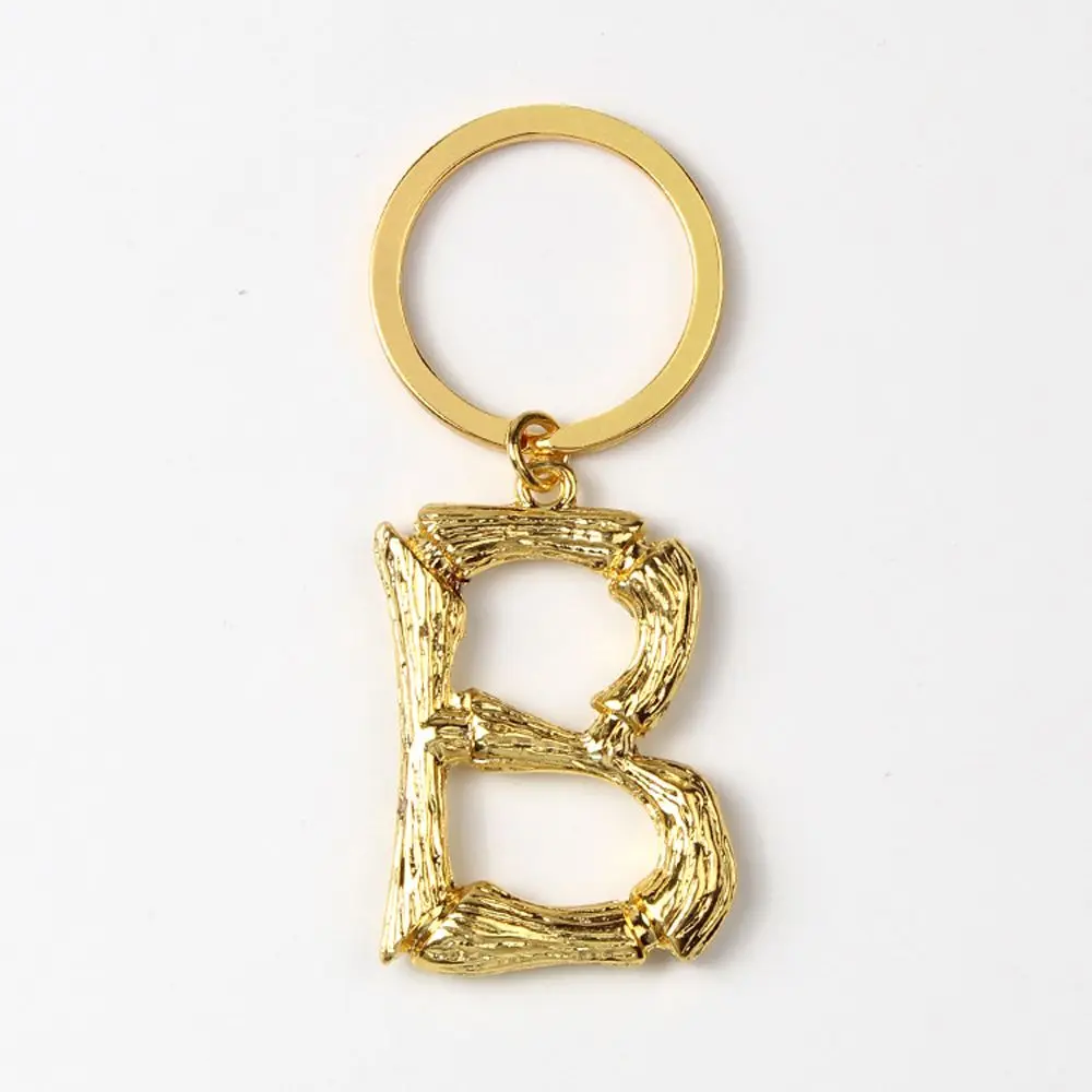 Charms Bag Pendant Initial Capital Jewelry Gifts Alphabet Keyring 26 Alphabet Key Ring 26 Letters Keychain Letters Key Chain