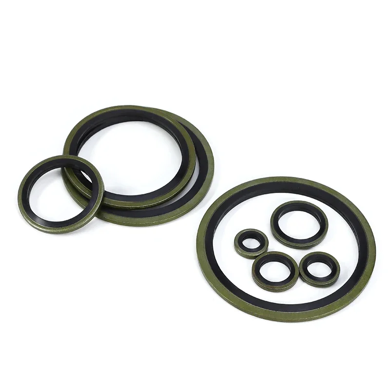 Washer Seal Metal Rubber Oil Drain Plug Gasket M5 M6 M8 M10 M12 M14 M16 M18 M20~M60 Bonded Washer Sealing O Ring Assortment Set