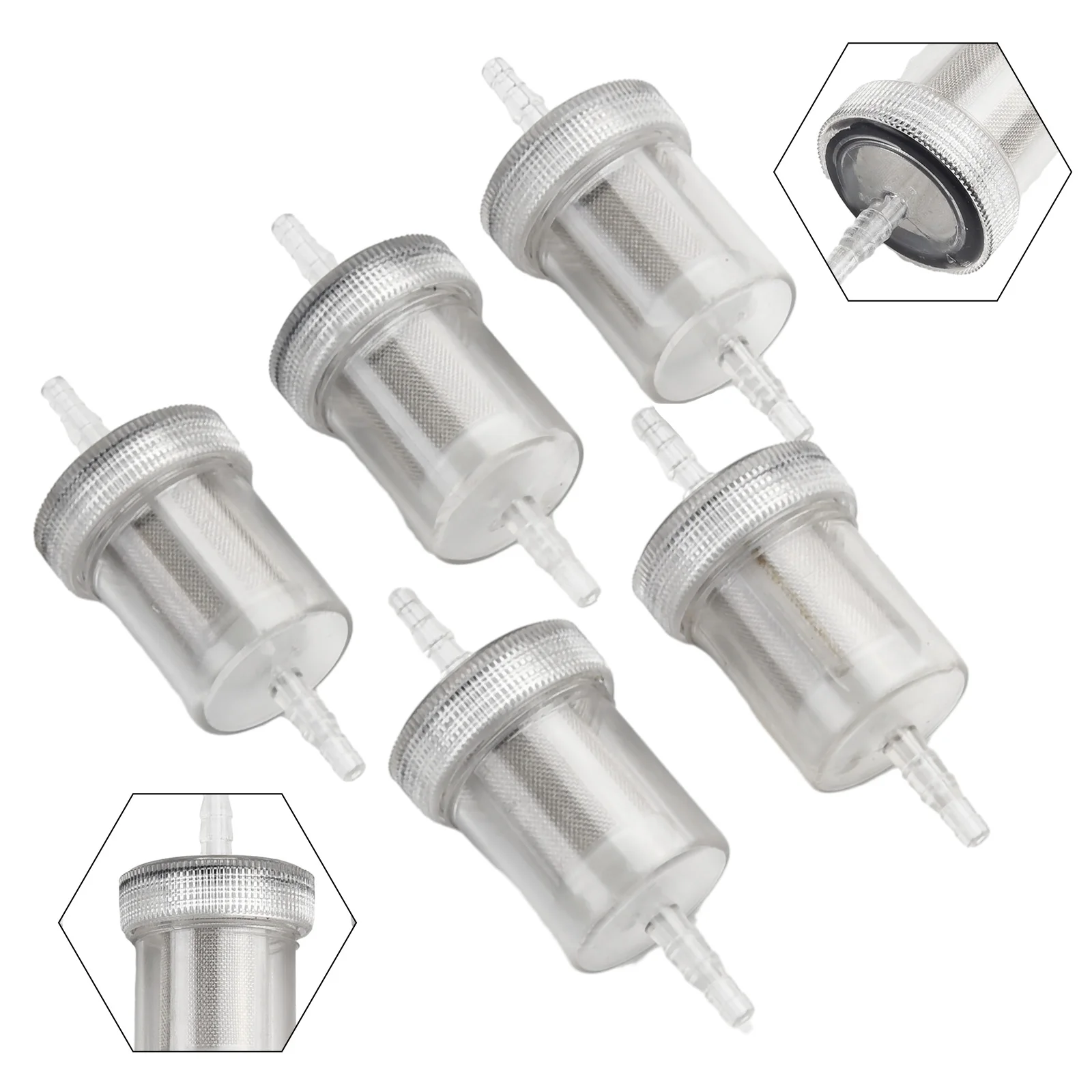 Dual Compatibility Diesel Filter Kit Five In Line Units Designed to Work with Both For Eberspacher & For Webasto Models