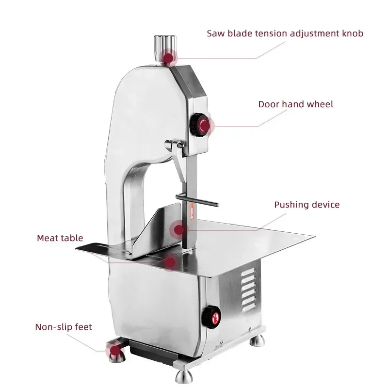

Commercial Meat And Bone Cutting Machine Meat Steak Machine Meat Bone Cutter For Commercial Kitchen Equipment