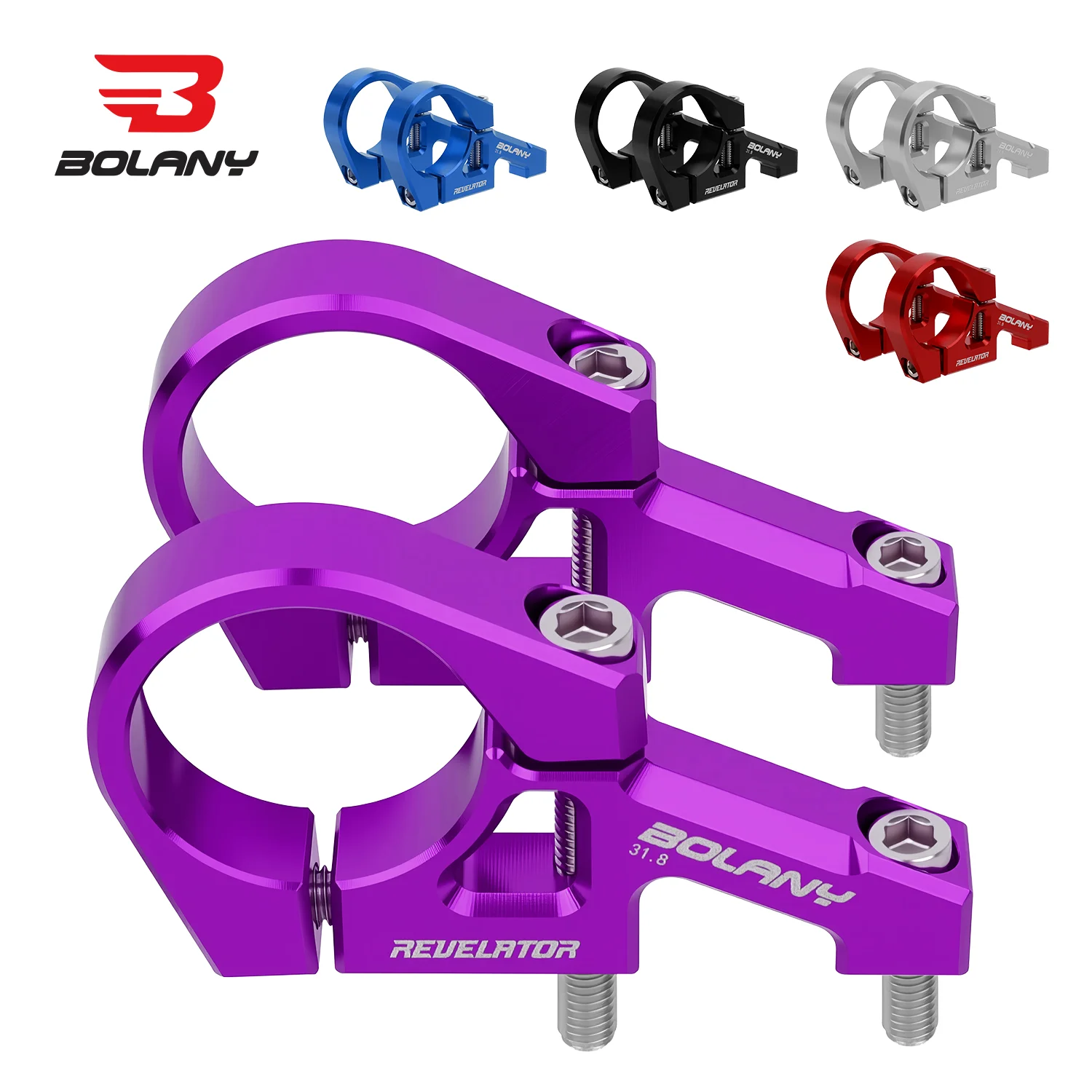 AliExpress BOLANY 31.8mm DIRECT MOUNT Stem Ultralight Aluminum Alloy Downhill Bicycle Stem CNC MTB Accessories for Double Shoulder Fork