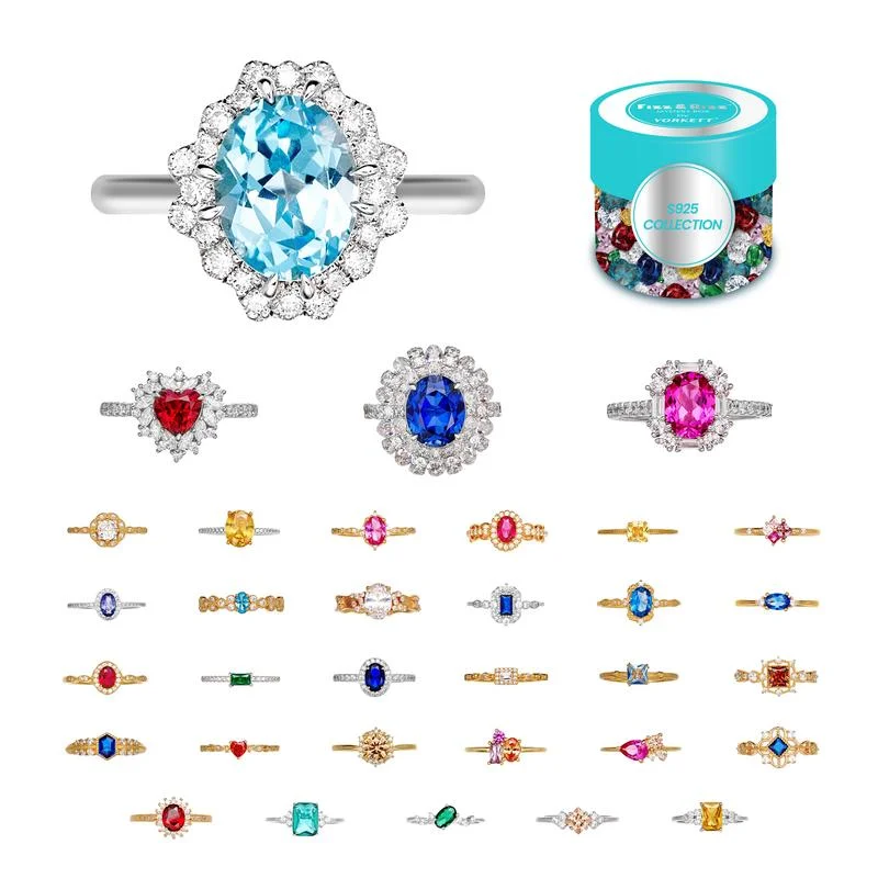 

Women Perfect Retro Hip-hop Jewelry 1/10/30/50 Pieces Necklaces Earrings Rings Small Bracelets Mysterious Birthday Gift