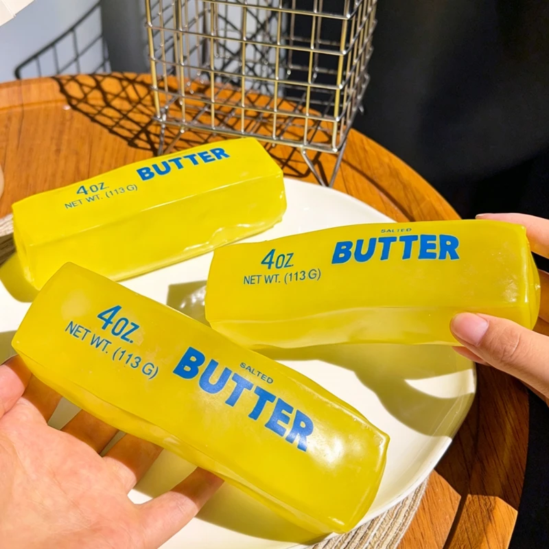スクイーズ式模擬バタースクイーズストレス解消おもちゃ ソフト - Sensory Fidget Toys のレビューと価格