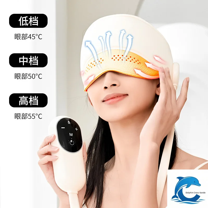 Suitable for head massager, airbag cap, fully wrapped electric massager, fully automatic heating, home massage helmet
