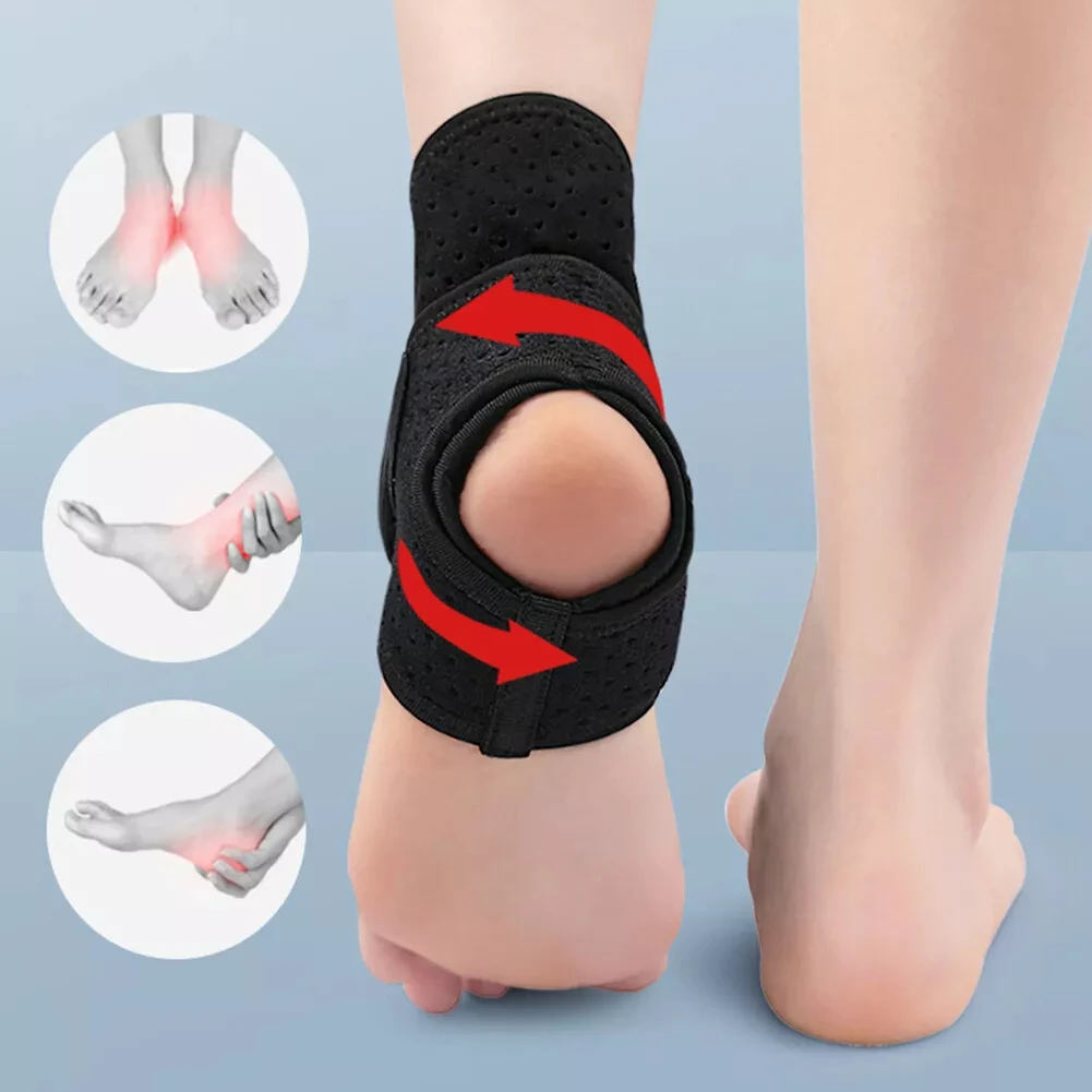 

Comfortable Anti Slip Sports Ankle Brace for Men and Women Premium Compression Ankle Support Foot Protector for Sports