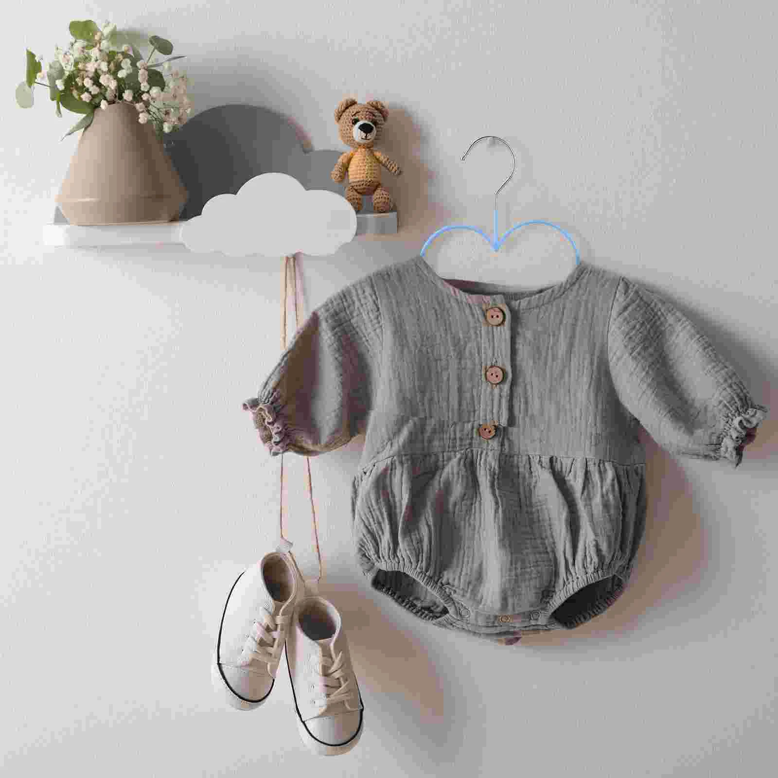 5 Pcs Coat Hanger Small Clothes Hangers Cloud Shaped Dress Practical Lovely Multifunctional High Manganese Steel Skirt