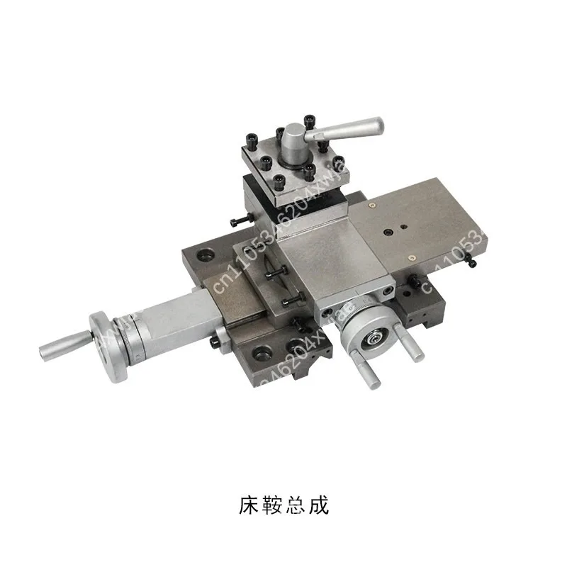 Mini Lathe Spare Parts Cross Slide Table Saddle Tool Post Assembly 180V 210V For Wheel Hub Repair DIY Machining Project